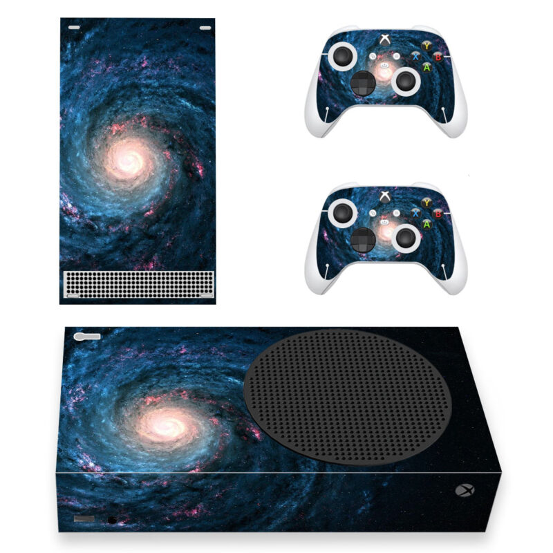 Milky Way Galaxy Skin Sticker For Xbox Series S And Controllers