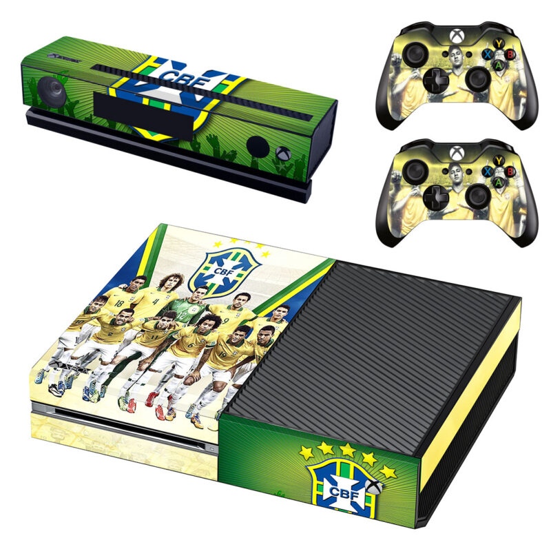 Brazilian Football Confederation And Team Skin Sticker For Xbox One