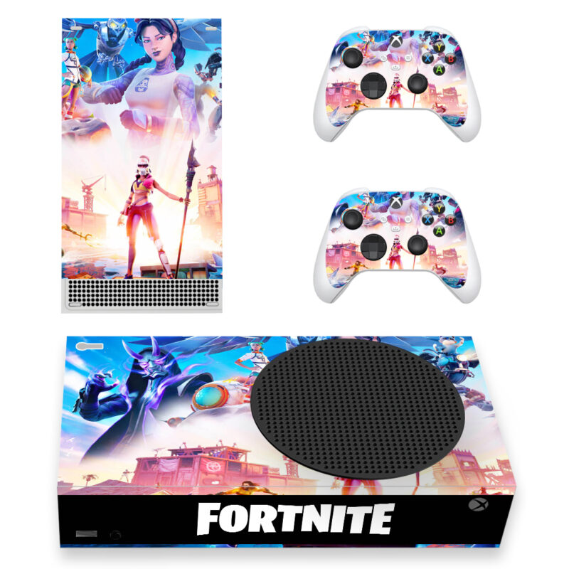 Fortnite Game Skin Sticker For Xbox Series S And Controllers Design 15