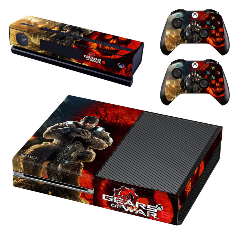 Gears Of War 5 Game Skin Sticker For Xbox One Design 4