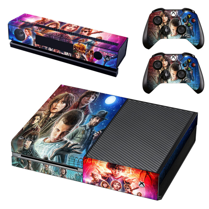 Stranger Things Xbox One Skin Sticker Design 4