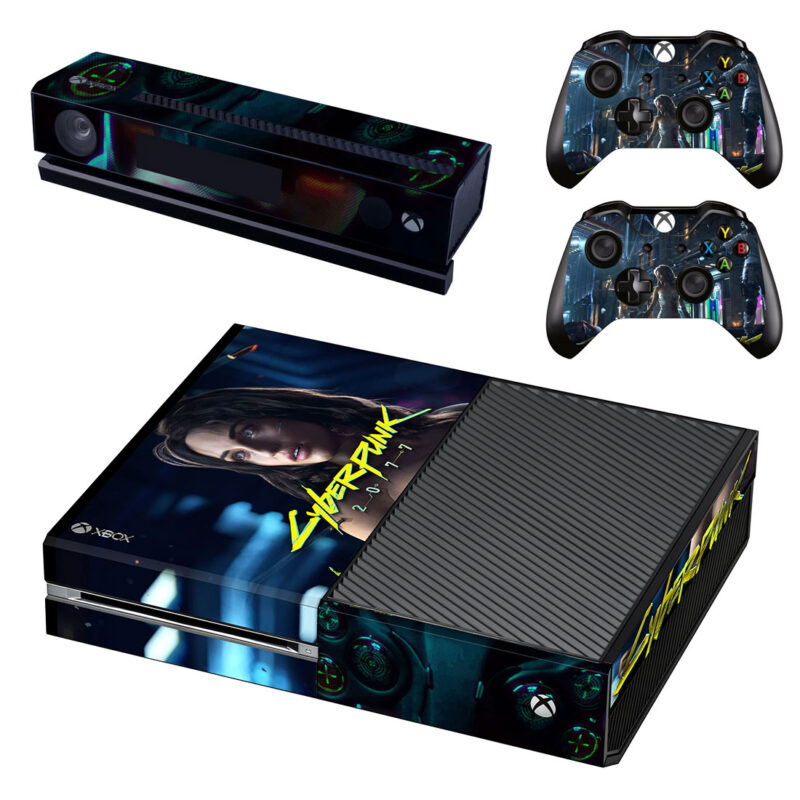 Game Cyberpunk 2077 Xbox One Skin Sticker Design 1