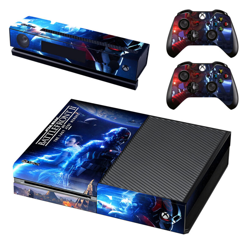 Star Wars Battlefront 2 The Last Jedi Heroes Xbox One Skin Sticker