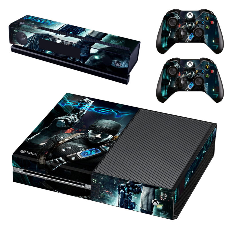 Prey 2 Game Xbox One Skin Sticker Design 2