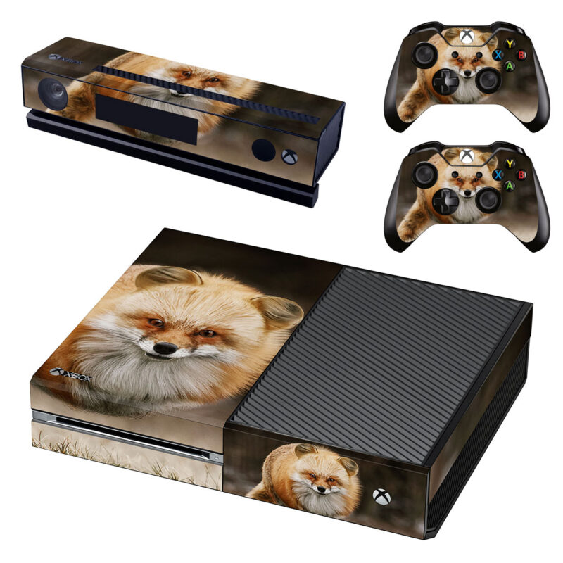 Artist Aditya Aryanto Fox Photo Manipulation Xbox One Skin Sticker