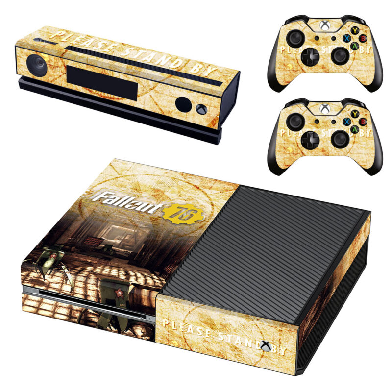 Fallout 76 Please Stand By Skin Sticker For Xbox One