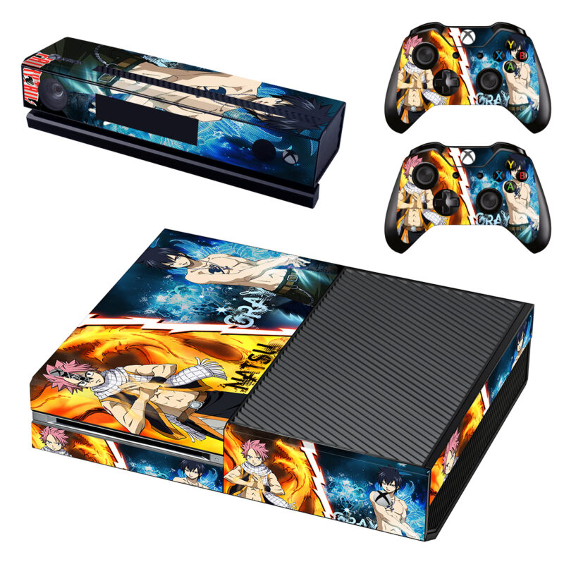 Dragon Ball Natsu Gray Xbox One Skin Sticker