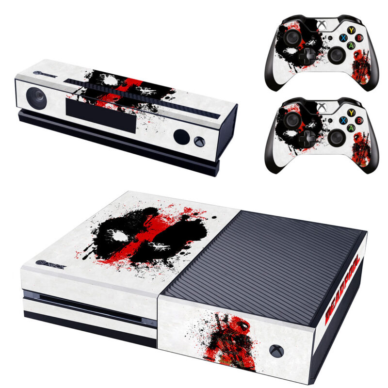 Deadpool Xbox One Skin Sticker Design 4