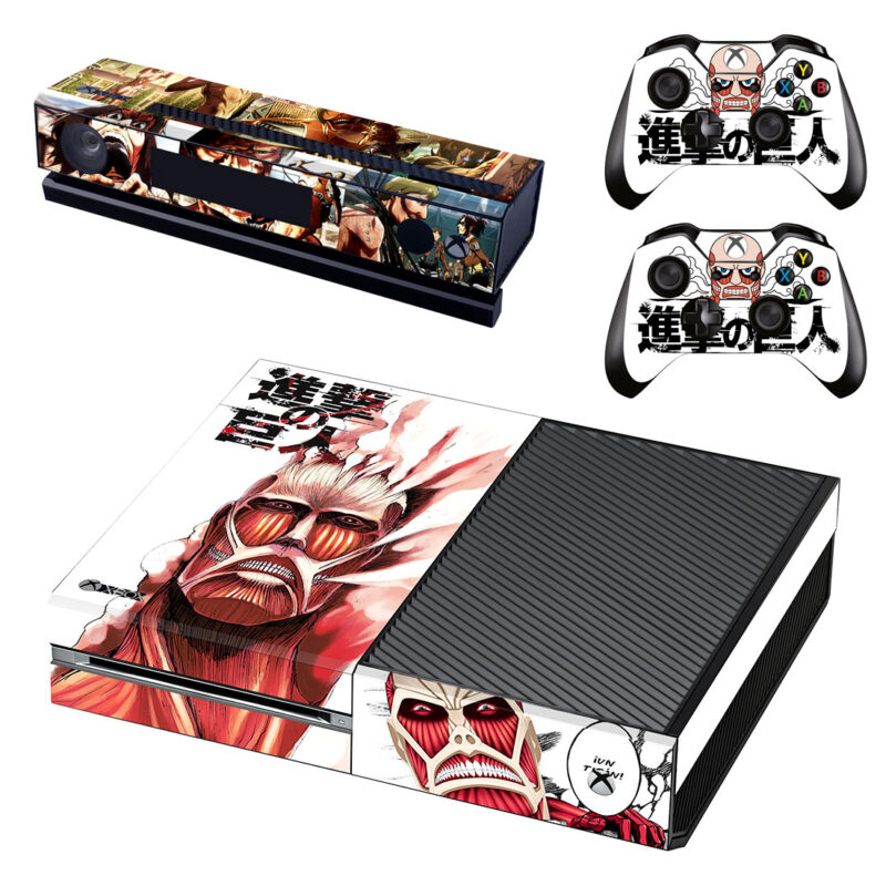 Attack On Titan Game Xbox One Skin Sticker Design 2