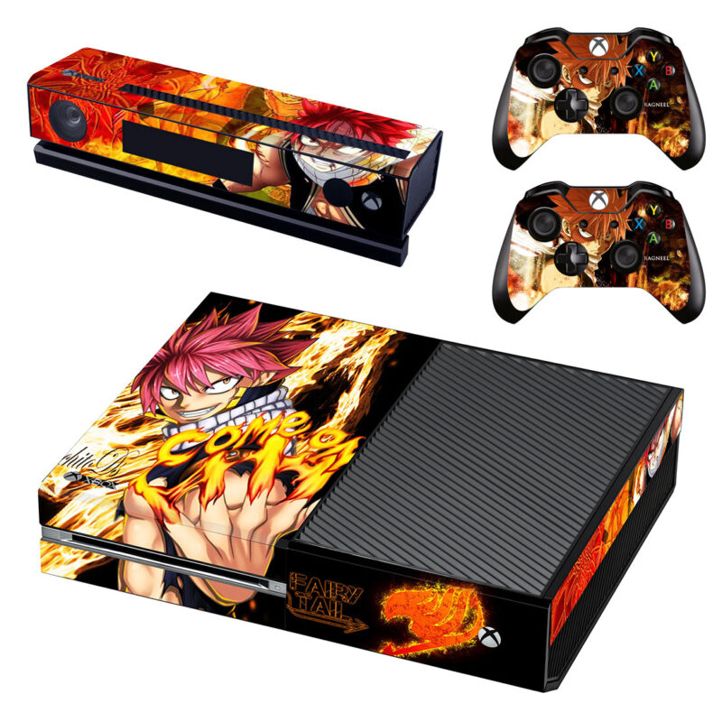 Natsu Dragneel Xbox One Skin Sticker