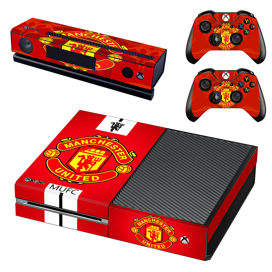Manchester United FC Xbox One Skin Sticker Design 2