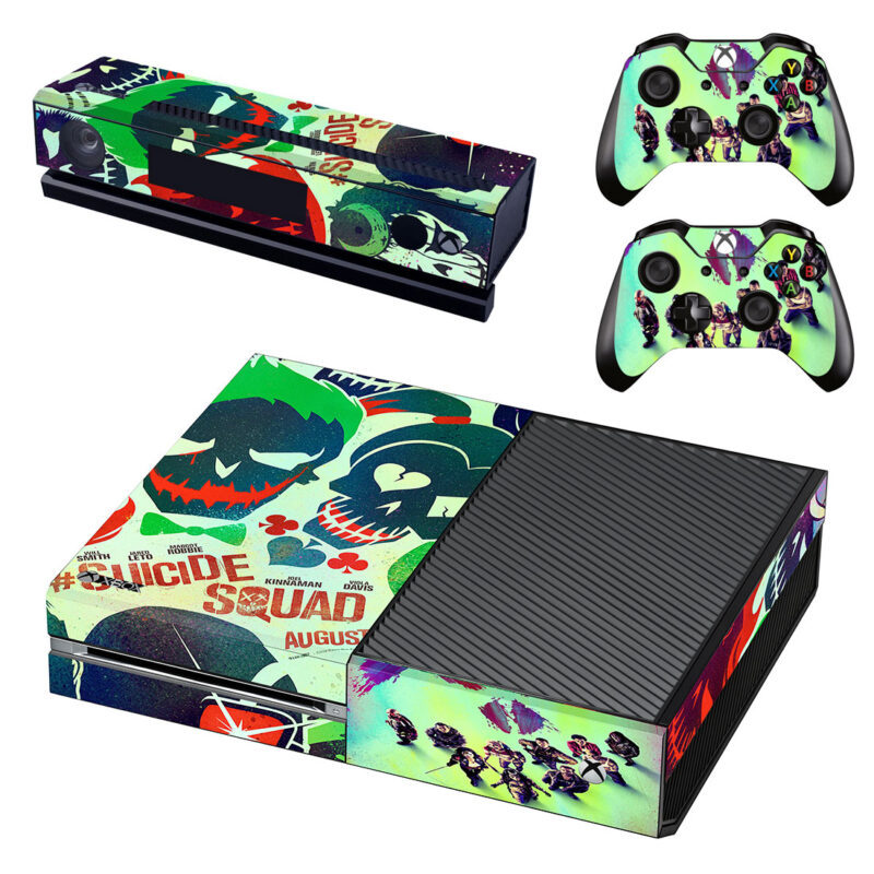 Suicide Squad Poster Xbox One Skin Sticker