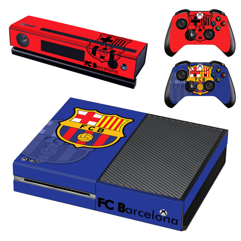 FC Barcelona Skin Sticker For Xbox One