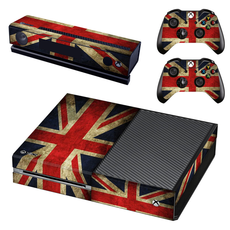 Flag Of United Kingdom Xbox One Skin Sticker