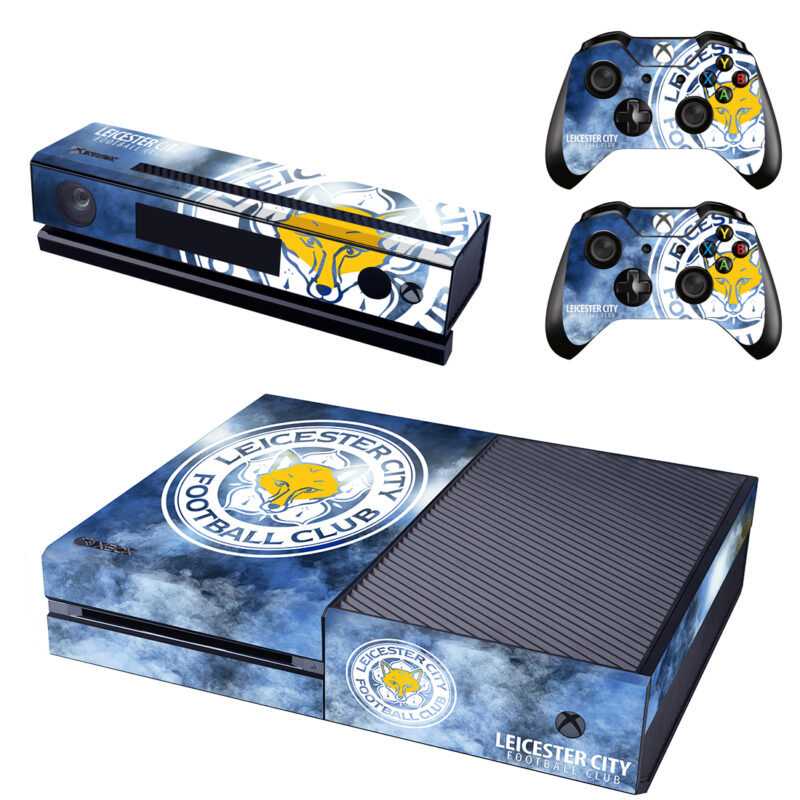 Leicester City FC Xbox One Skin Sticker Design 1