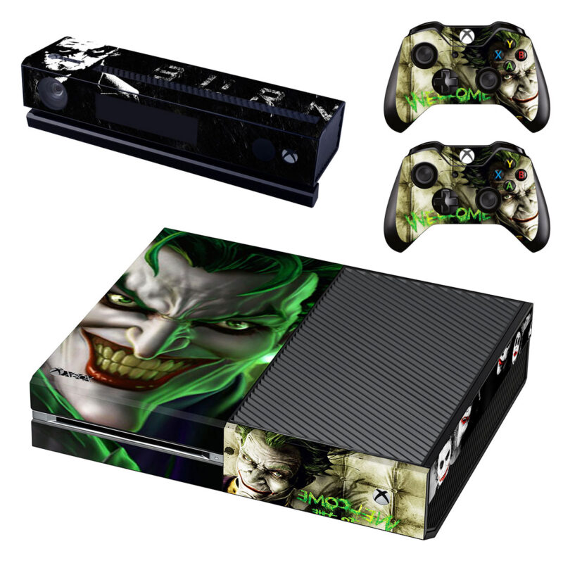 Welcome To The Mad House Joker Xbox One Skin Sticker