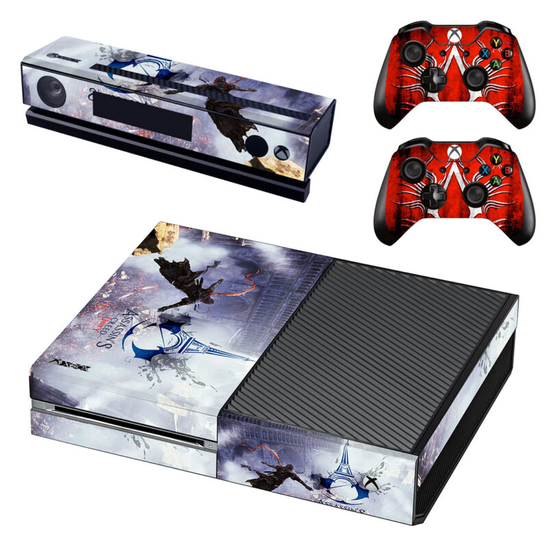 Assassin's Creed Unity Game Xbox One Skin Sticker Design 2