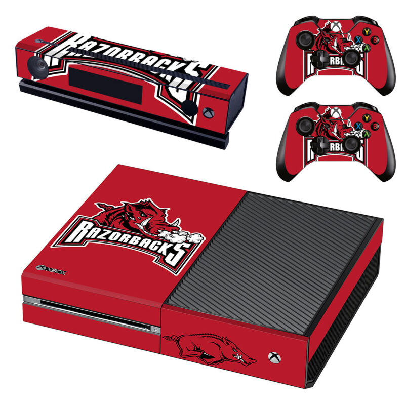 Razorbacks 5 Xbox One Skin Sticker