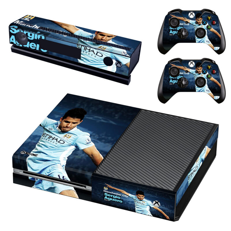 Manchester City Sergio Agüero Xbox One Skin Sticker