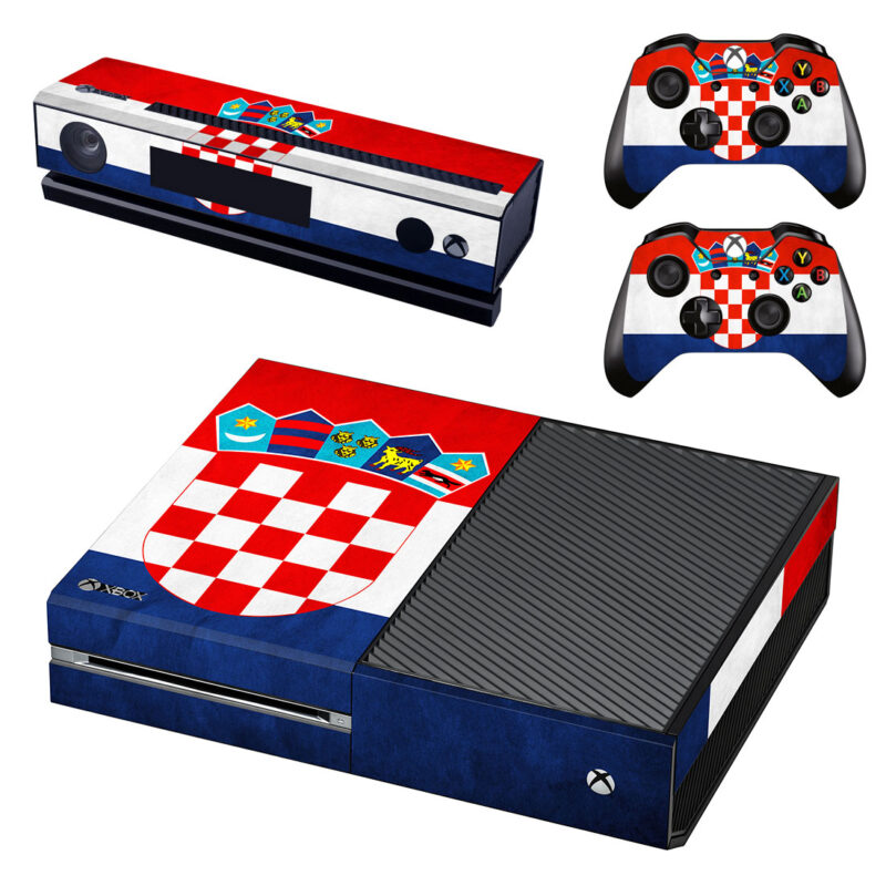 Flag Of Croatia Xbox One Skin Sticker