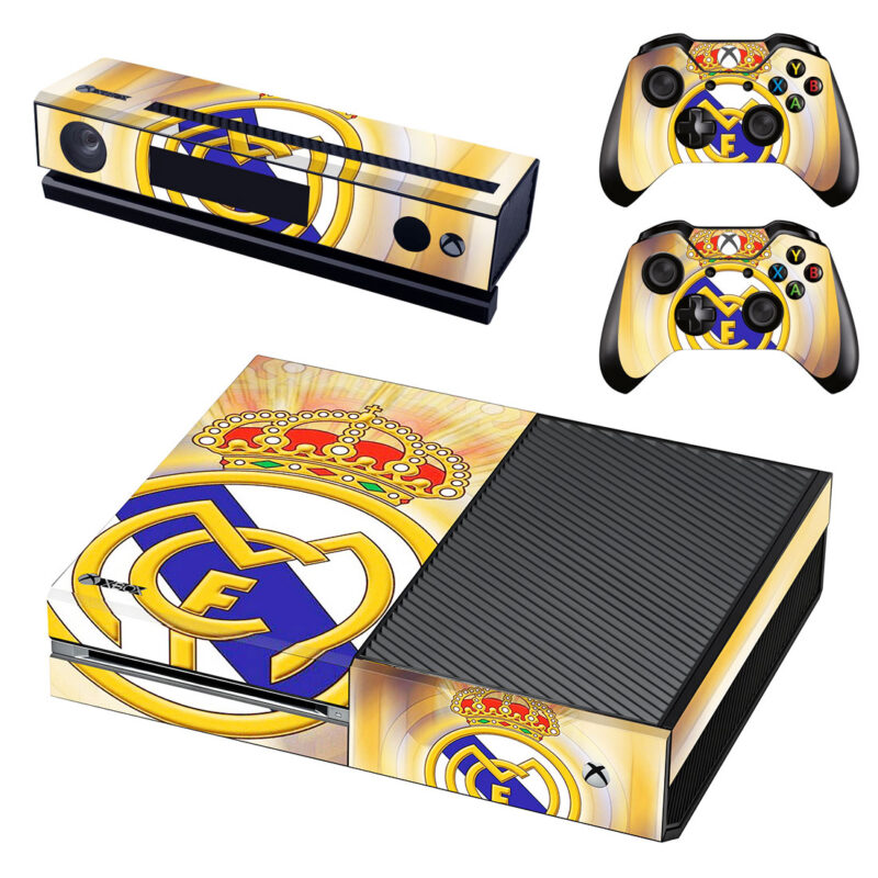 Real Madrid CF Emblem Xbox One Skin Sticker