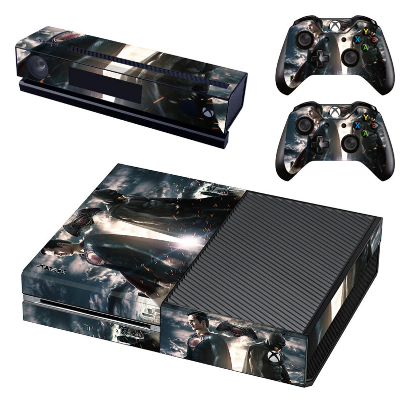 Batman V Superman: Dawn Of Justice Xbox One Skin Sticker Design 2