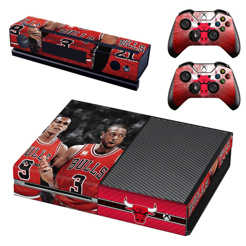 Chicago Bulls And Players Xbox One Skin Sticker