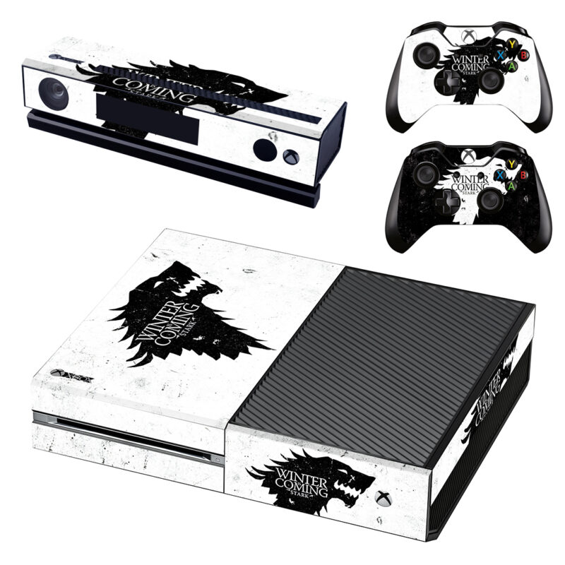 Winter Coming Stark Xbox One Skin Sticker