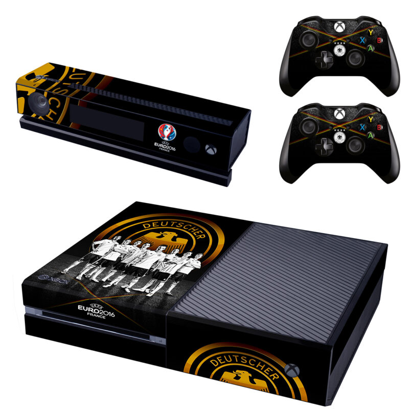 UEFA Euro 2016 France And Deutscher Xbox One Skin Sticker