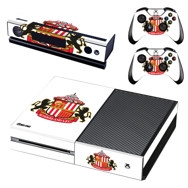 Sunderland A.F.C. Xbox One Skin Sticker Design 3