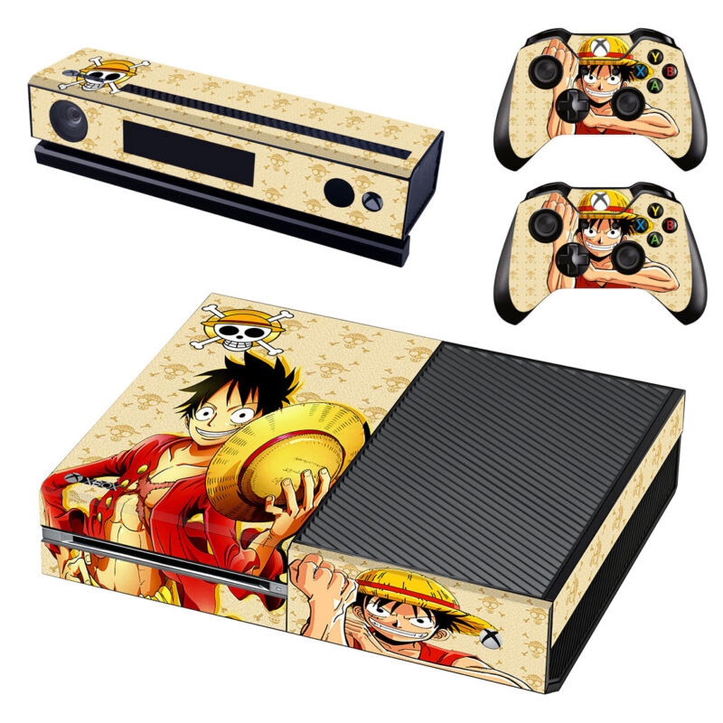 One Piece And Luffy Xbox One Skin Sticker