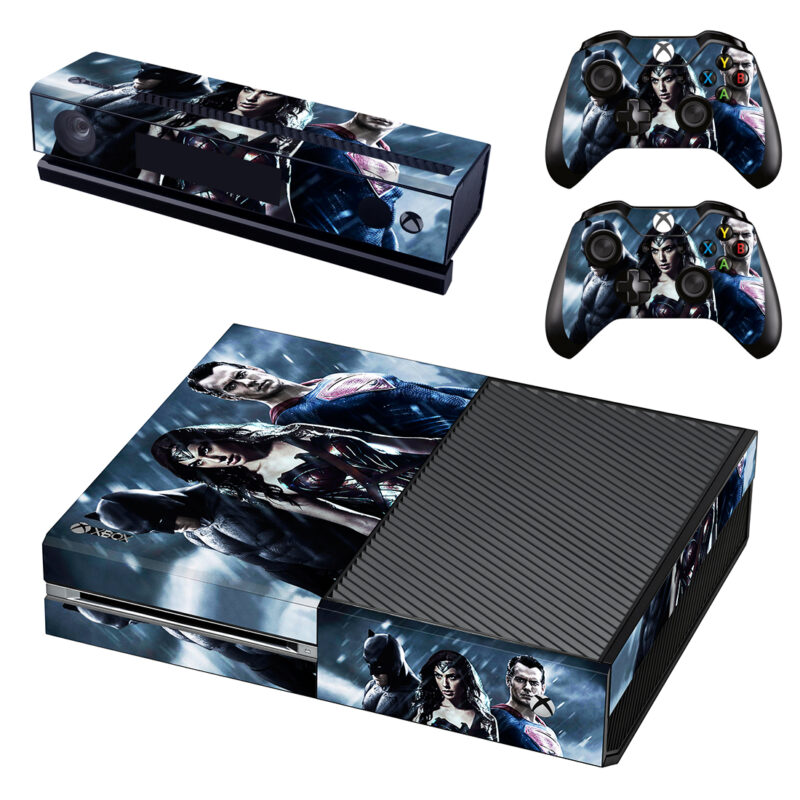 Batman V Superman: Dawn Of Justice Xbox One Skin Sticker Design 4