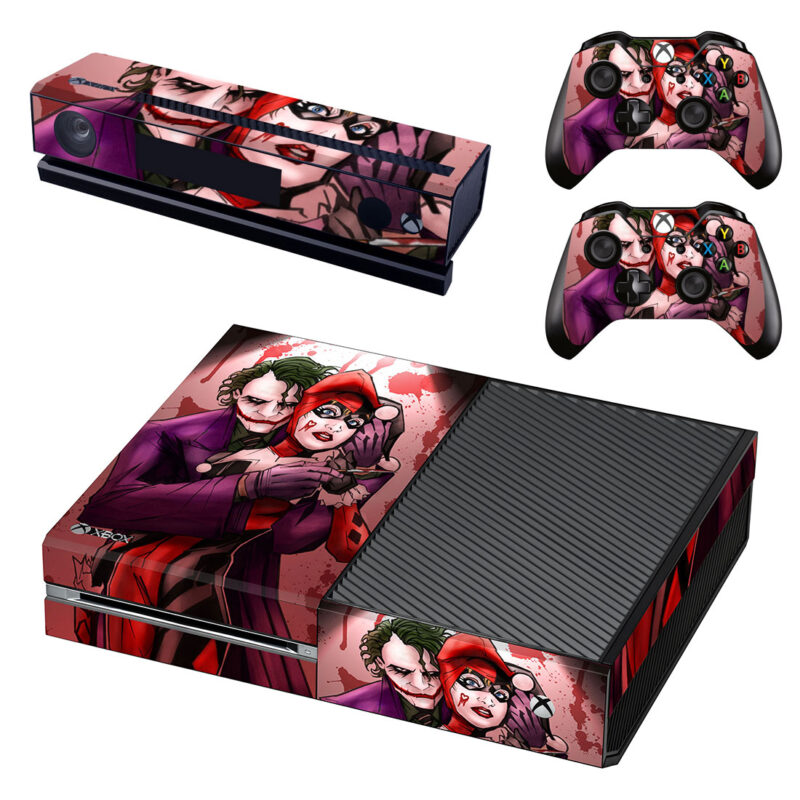 Joker And Harley Quinn Xbox One Skin Sticker