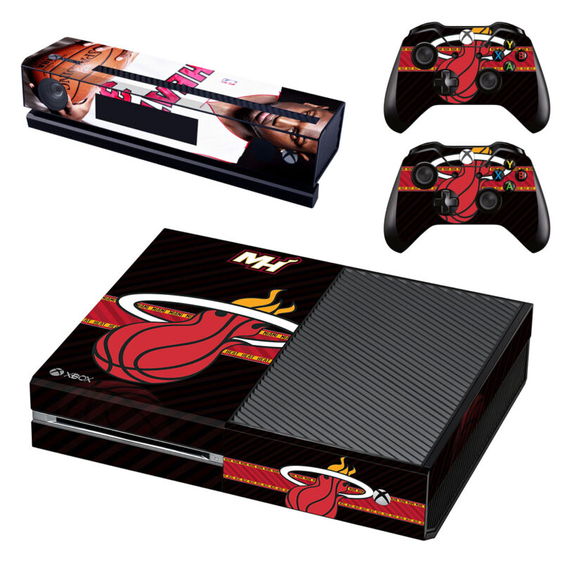 Miami Heat And Player Xbox One Skin Sticker