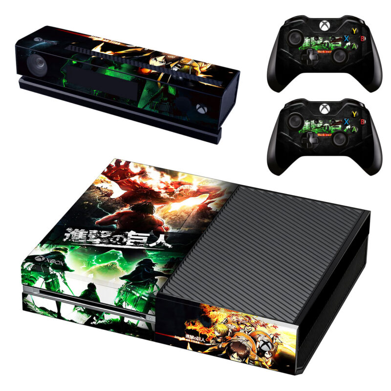 Attack On Titan Game Xbox One Skin Sticker Design 5