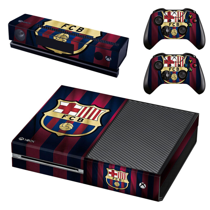 FC Barcelona Xbox One Skin Sticker Design 2