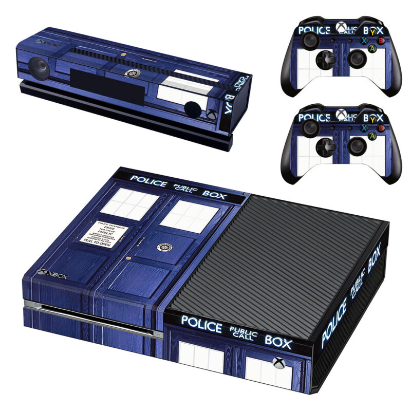 Police Call Box Xbox One Skin Sticker