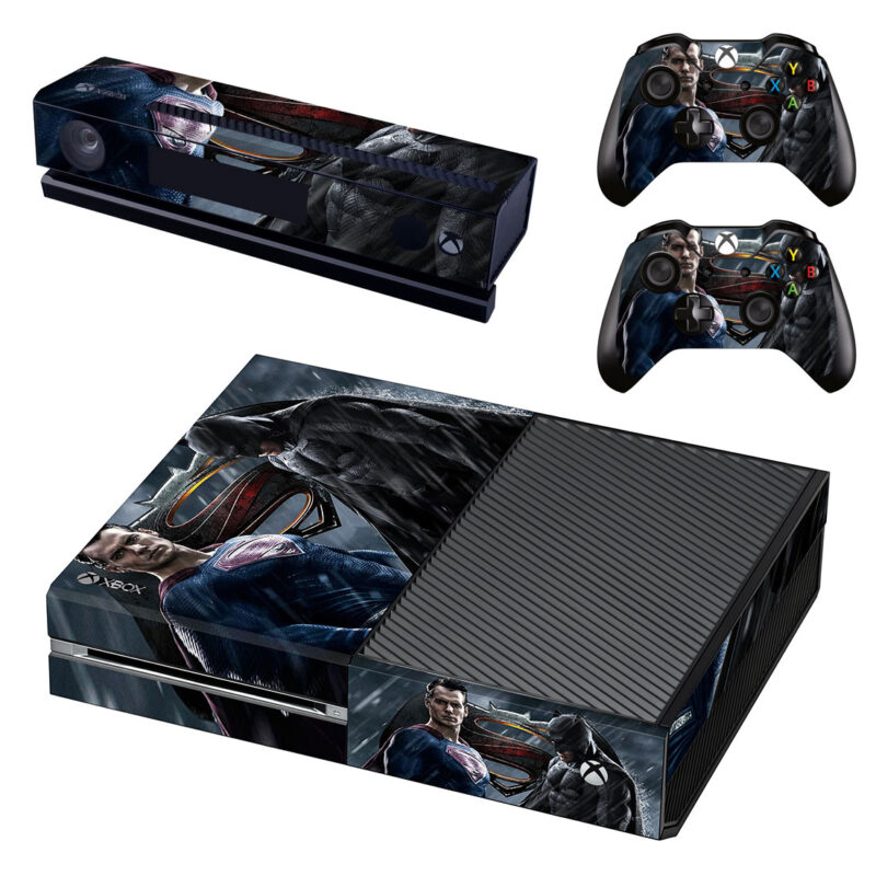 Batman V Superman: Dawn Of Justice Xbox One Skin Sticker Design 3