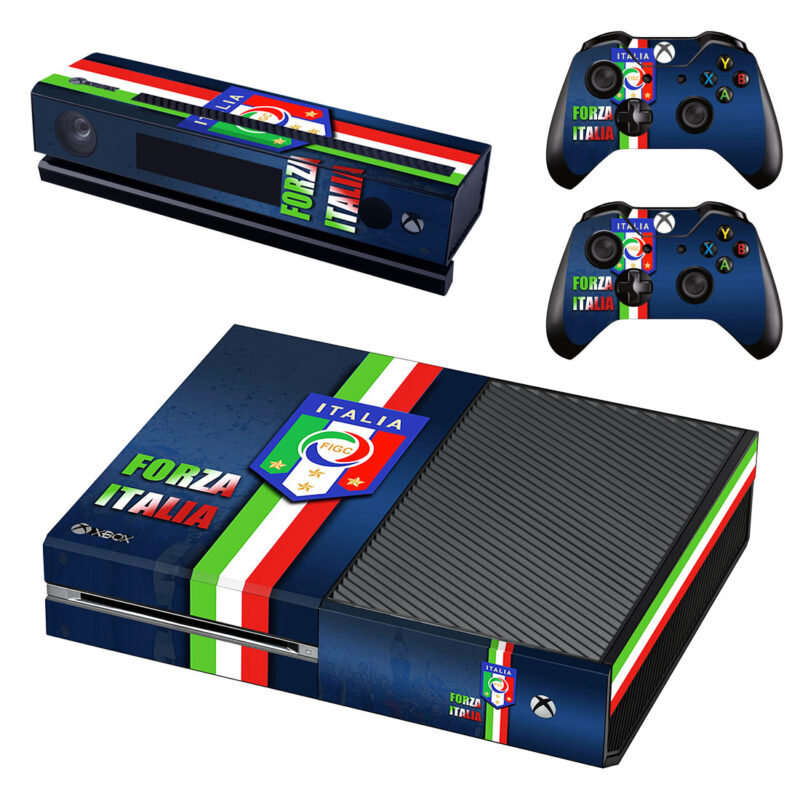 Forza Italia FIGC Xbox One Skin Sticker