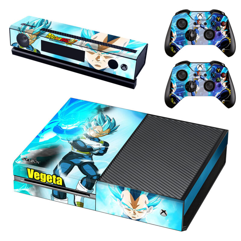 Dragon Ball Super Vegeta Skin Sticker For Xbox One