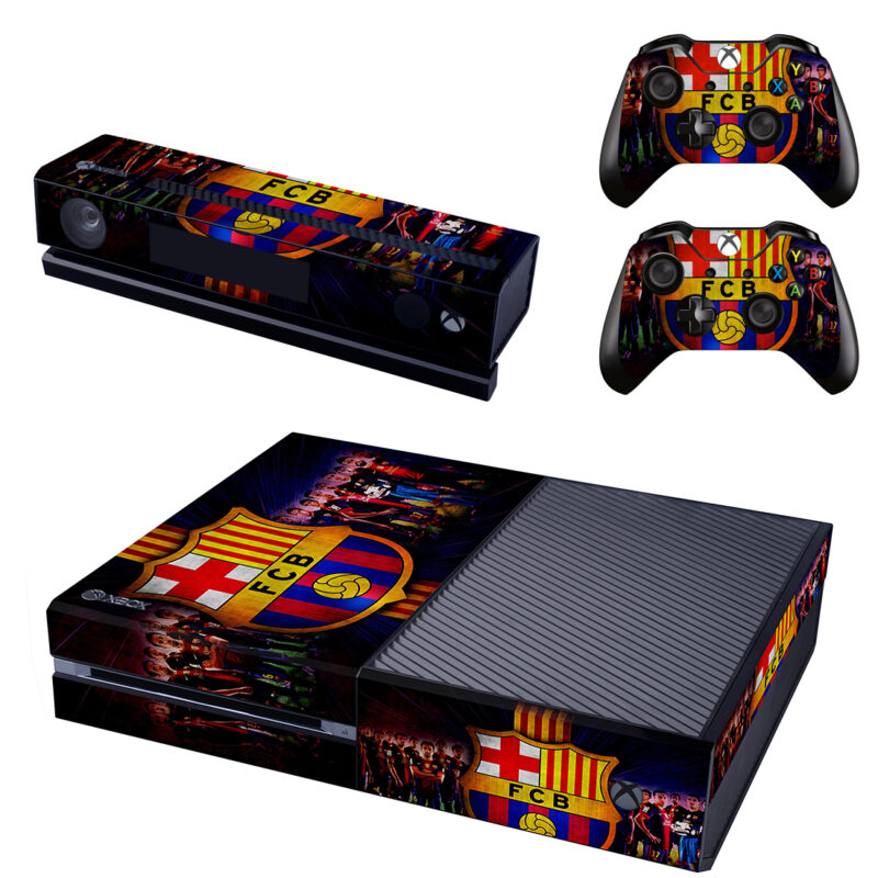 Fc Barcelona And Team Xbox One Skin Sticker