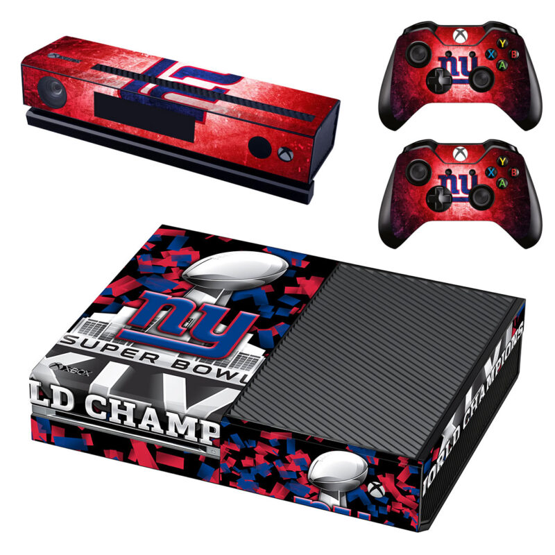 New York Super Bowl XLVI Xbox One Skin Sticker