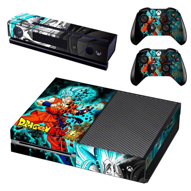 Dragon Ball Super Xbox One Skin Sticker Design 1