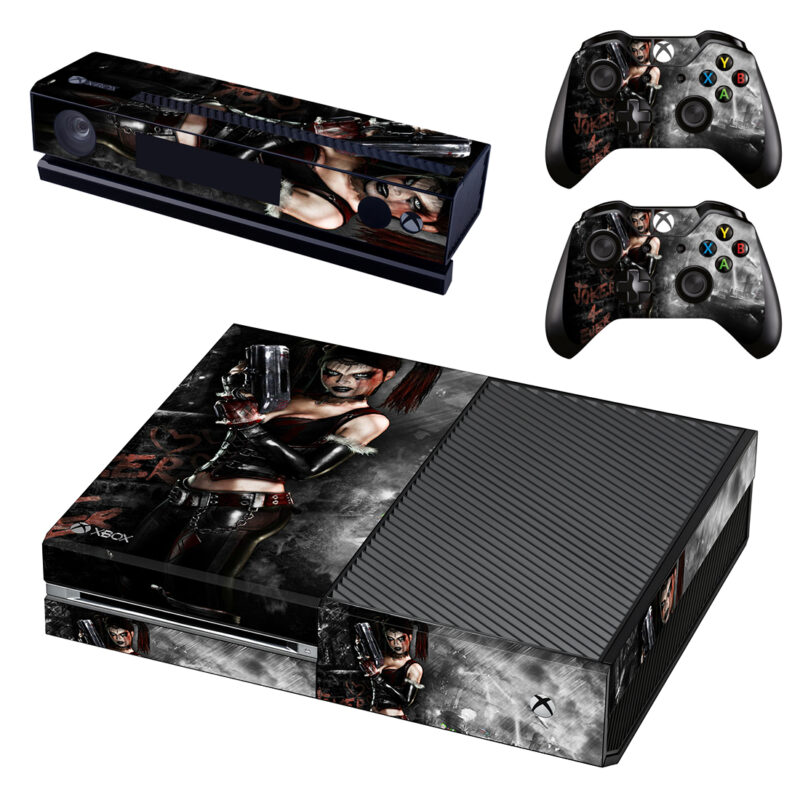 Batman Arkham City: Harley Quinn's Revenge Xbox One Skin Sticker