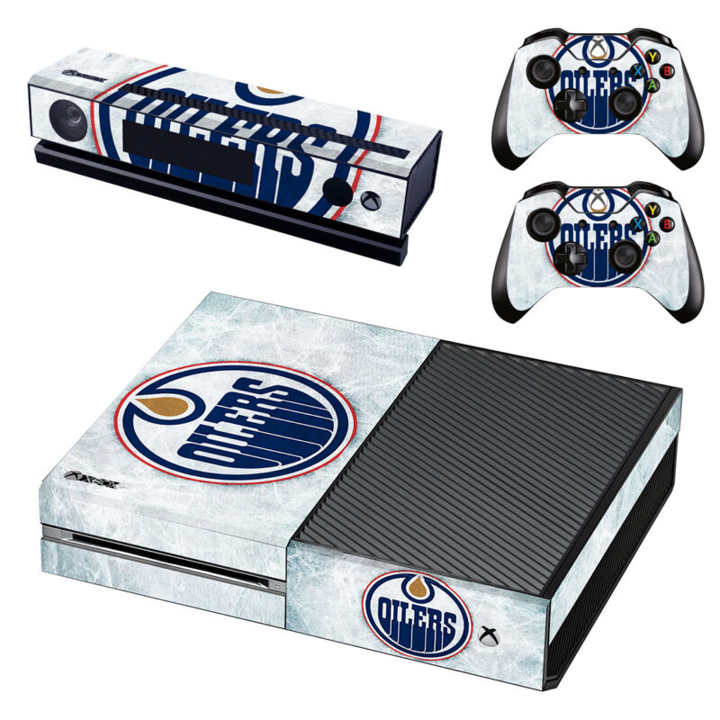 Edmonton Oilers Xbox One Skin Sticker