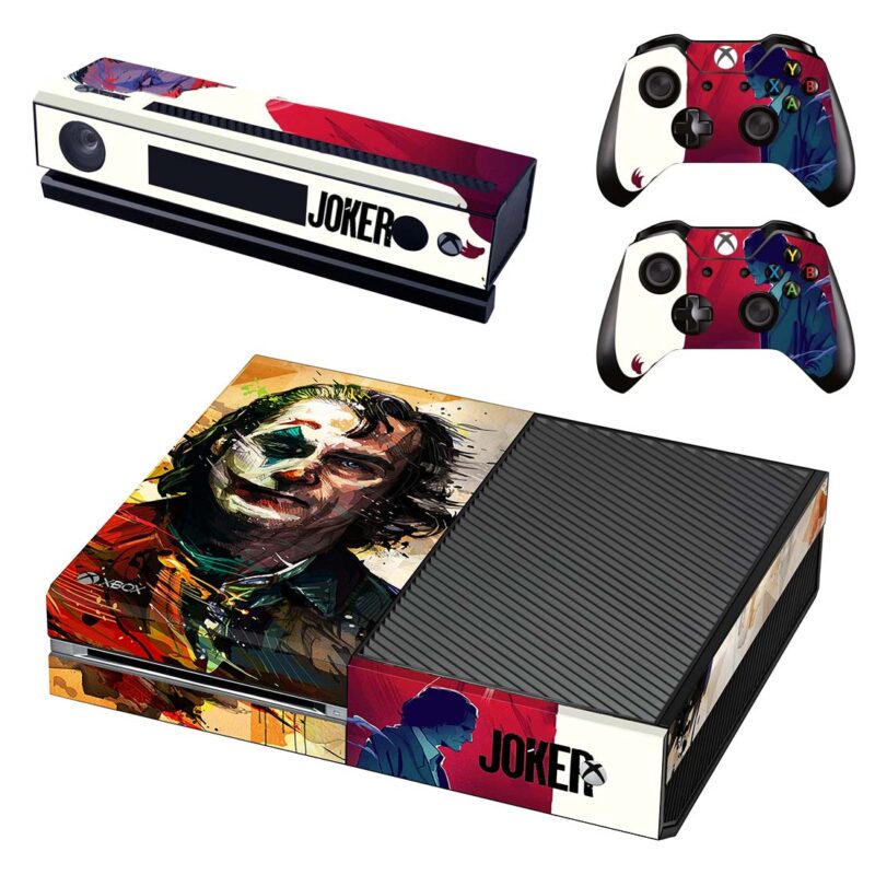 Joker Joaquin Phoenix Art Xbox One Skin Sticker