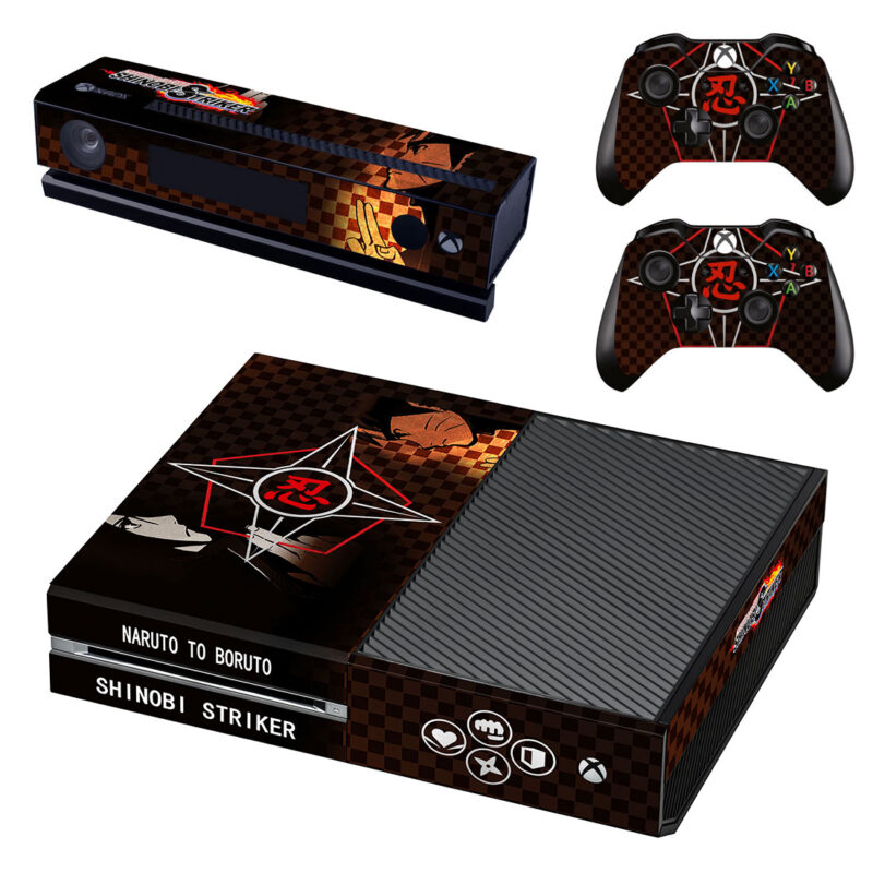 Naruto To Boruto: Shinobi Striker Game Skin Sticker For Xbox One Design 1