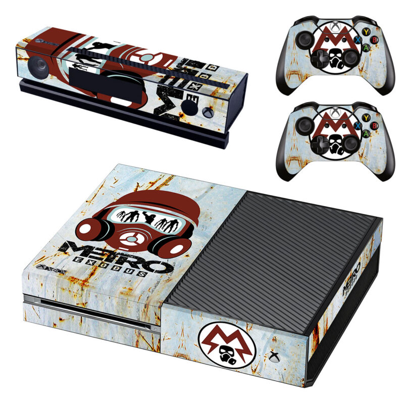 Metro Exodus Game Xbox One Skin Sticker Design 1