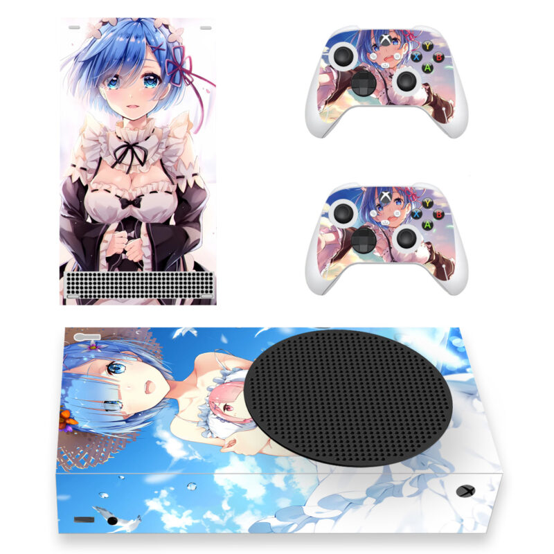 Re: Zero Two Anime Kusano Shinta Skin Sticker For Xbox Series S And Controllers