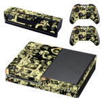 The History Of Rock 'N' Roll Collage Faces Xbox One Skin Sticker